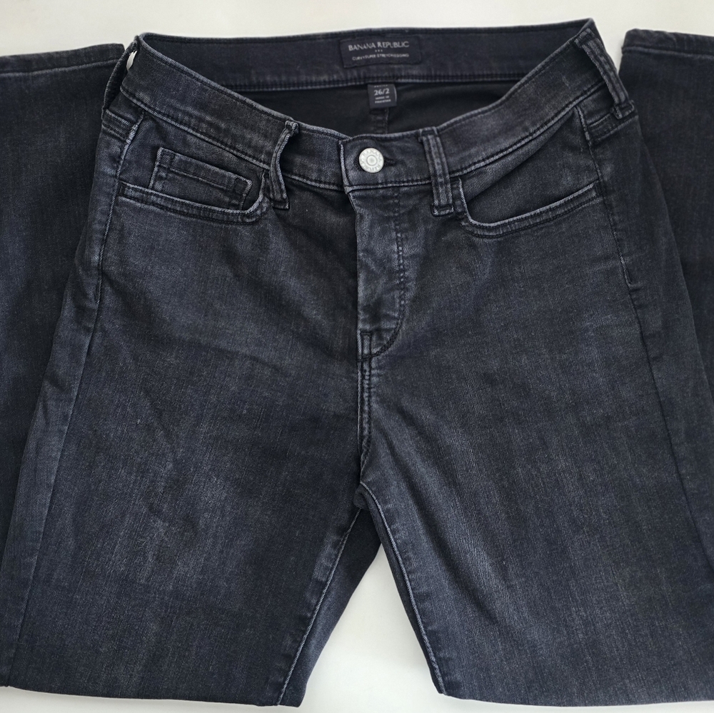 Banana Republic Black Legging Fit Jeans 26P